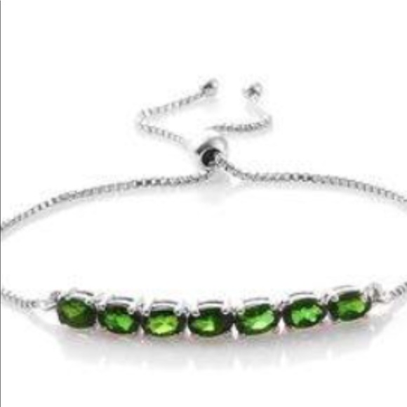 Jewelry - Russian Chrome Diopside Bolo Bracelet